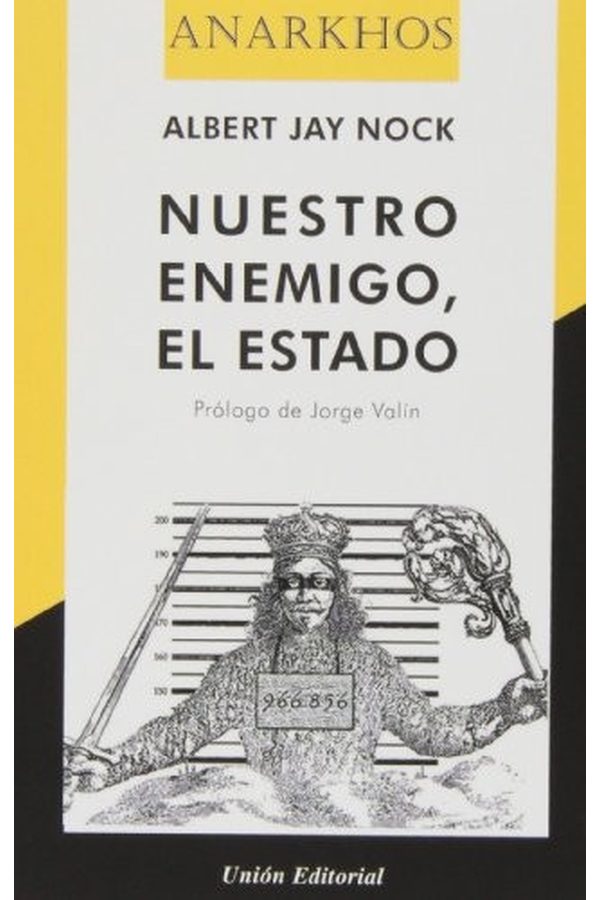 Portada de Nuestro enemigo, el Estado