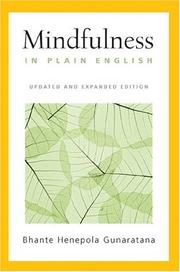Portada de Mindfulness en lenguaje sencillo