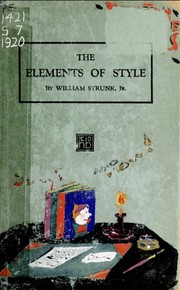 Portada de Los elementos del estilo
